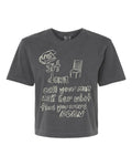 Sit Down and Call Your Mom Women's Boxy Tee