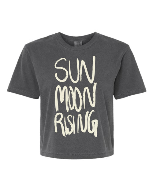 Sun Moon Rising Women's Boxy Tee